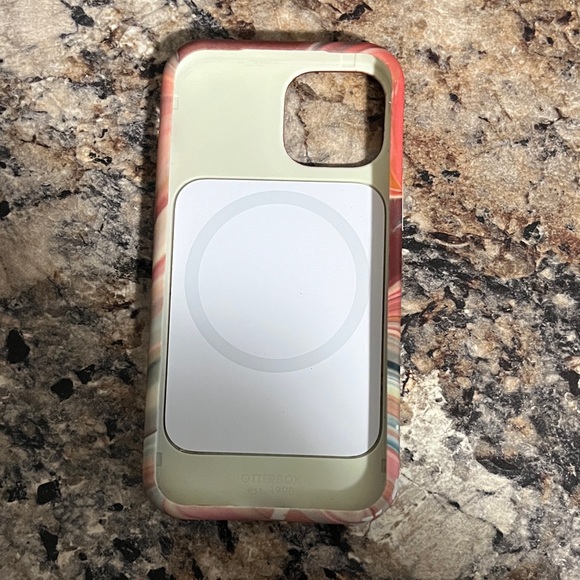 iPhone 12/13 Mini Multicolor Swirl Otterbox Phone Case - Picture 2 of 6